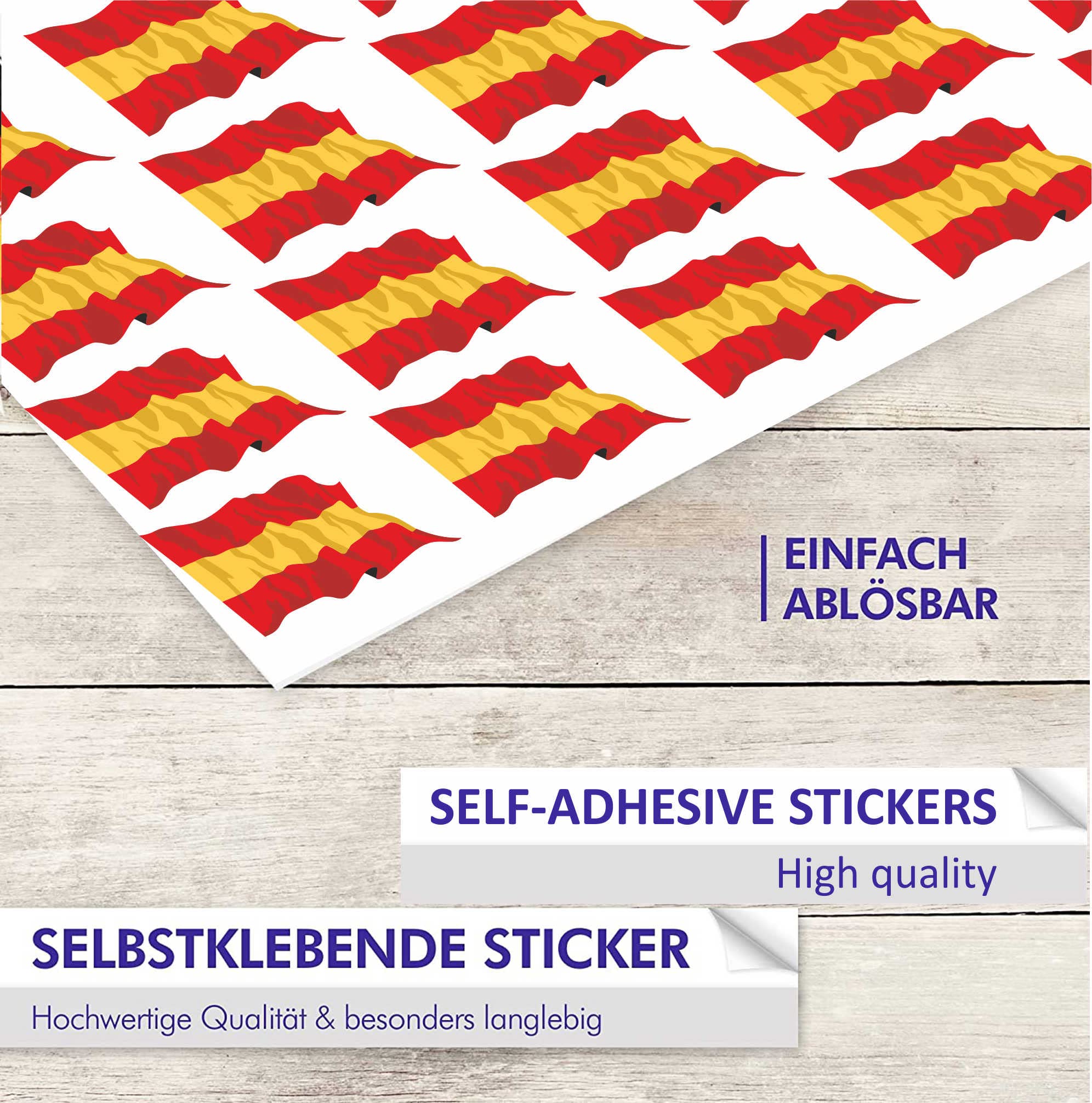 Mini Aufkleber Set Saudi Arabien Flagge – 54 Stück, 20x12 Mm, Selbstklebend, Wetterfest, Für Auto, Laptop & Mehr