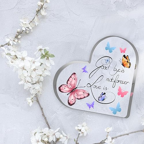 Miniatura 3 de Regalos conmemorativos de condolencias por pérdida, un ser querido, recuerdo de duelo, recuerdo de pisapapeles para la pérdida de mamá, papá, mesa