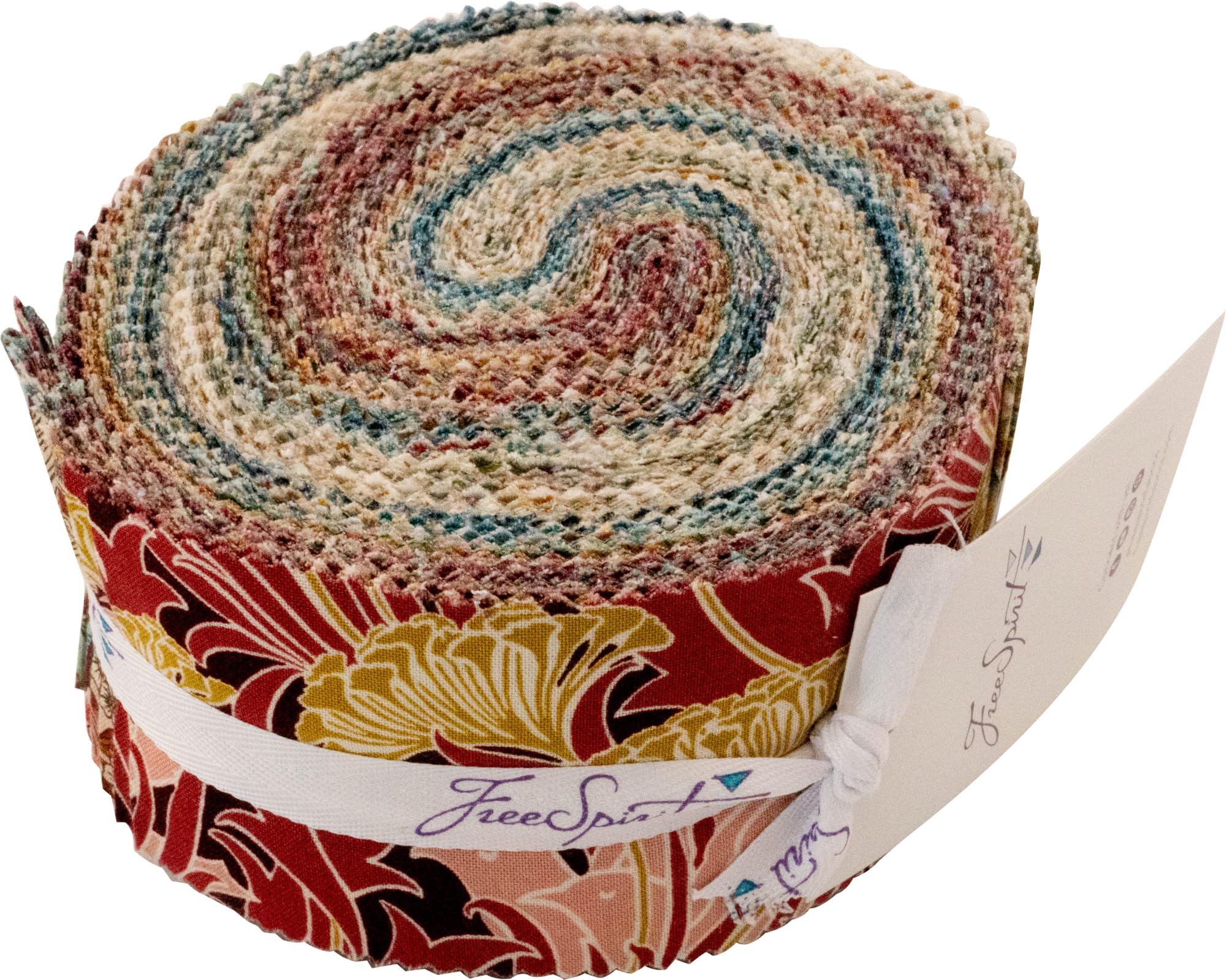 Morris & Co. Lodden Design Roll 40 2.5-inch Strips Jelly Roll FreeSpirit Fabrics