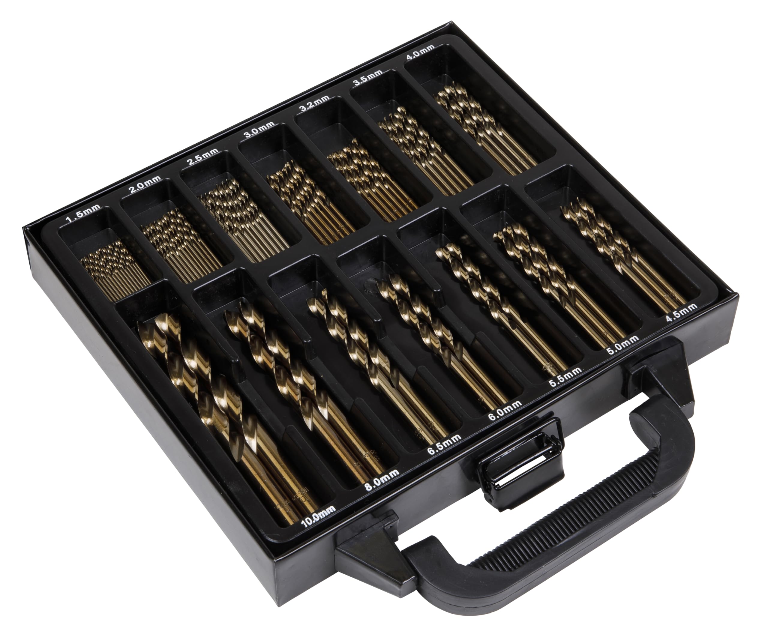 Drill Bit Set HSS Cobalt Fully Ground 99pc