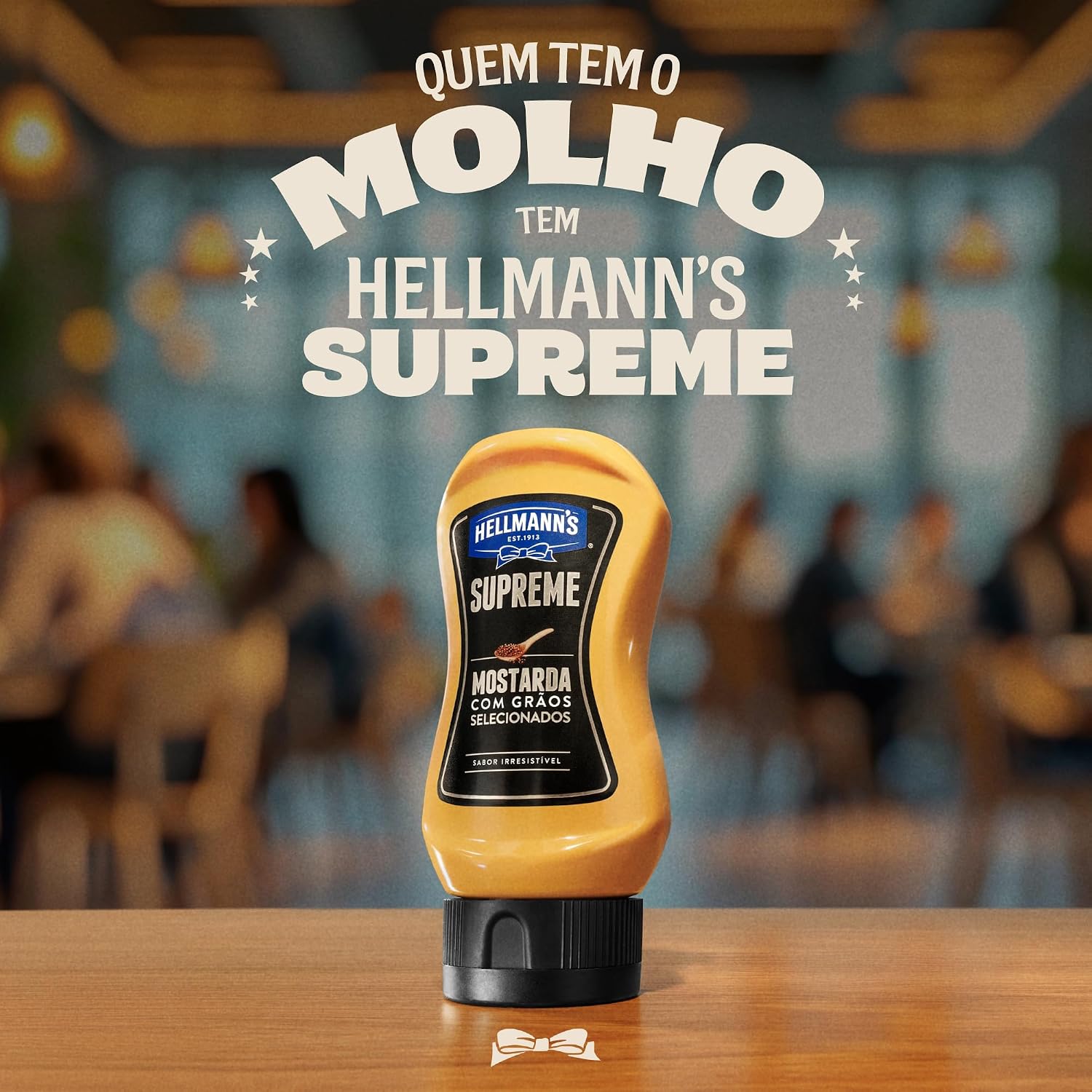 Hellmann's Mostarda Amarela SupremeTradicional Squeeze 250g