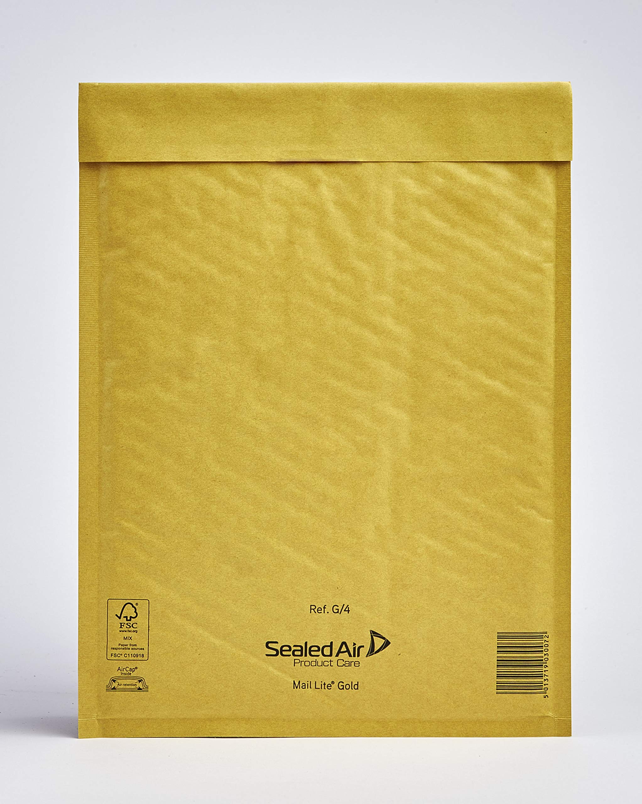 Mail-Lite Mail Lite G/4 240 x 330 mm Padded Envelope, Gold
