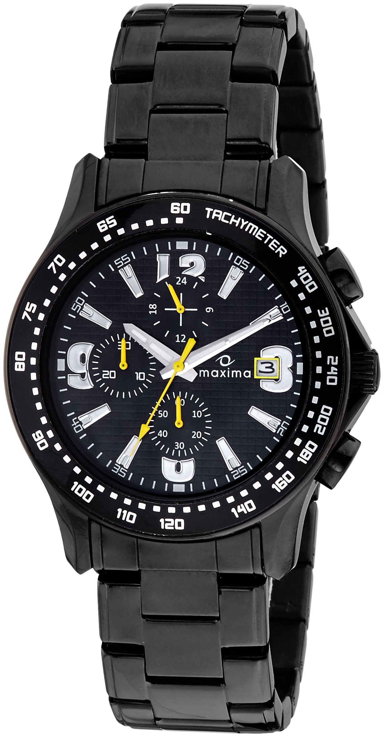 Maxima Stainless Steel Analog Black Dial Men Watch-32530Cmgb, Black Band (B01A5J7A9E) Amazon Price History, Amazon Price Tracker