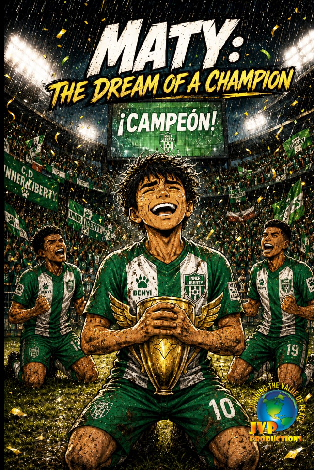 The Dream of a Champion: An Inspiring Soccer Comic About Courage, Dreams, and Never Giving Up