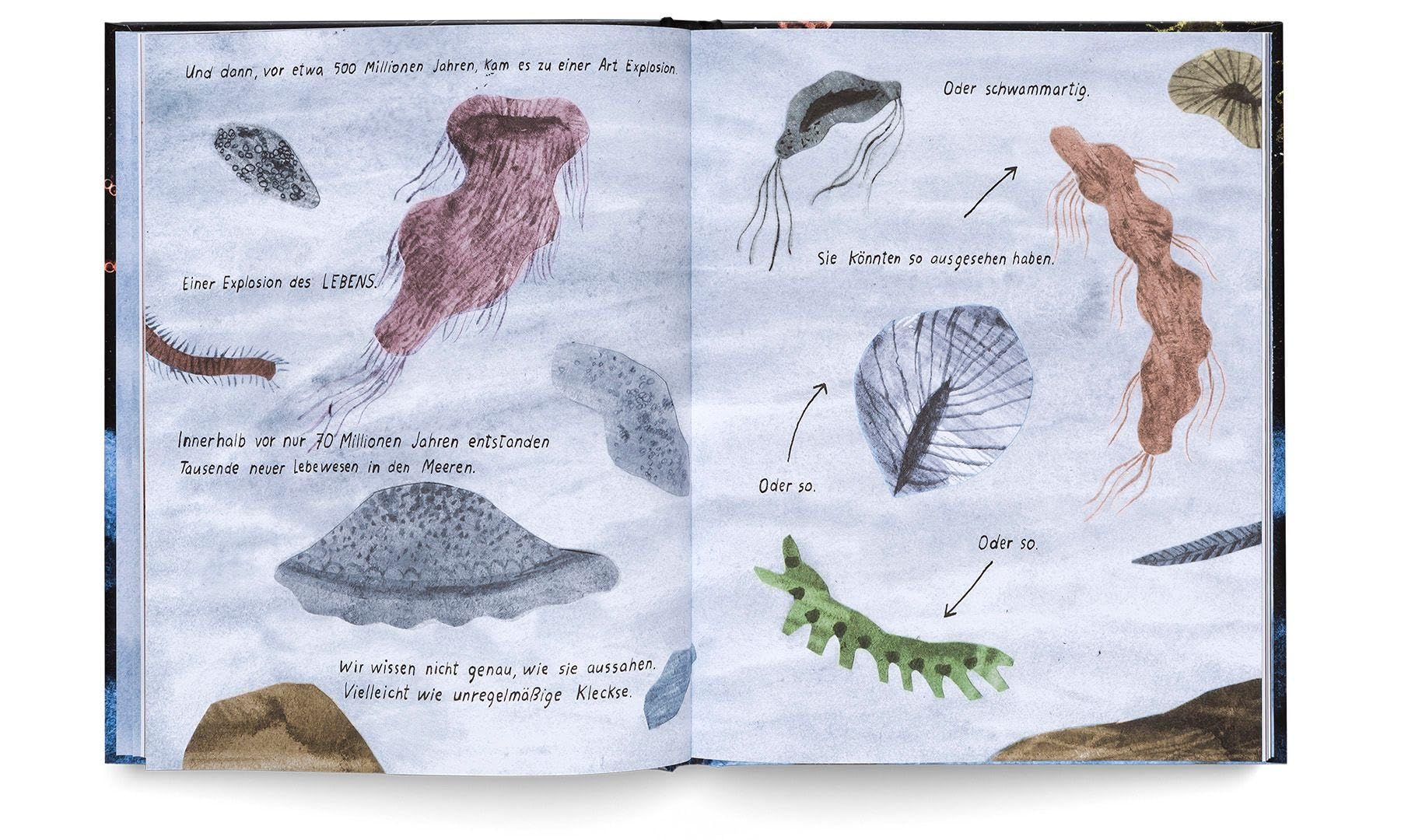 Was wir über Leben auf der Erde wissen: Urknall, Weltall und wir alle: Die Entstehung des Lebens und die Evolution poetisch und magisch erzählt. Sachbilderbuch für Kinder ab 6
