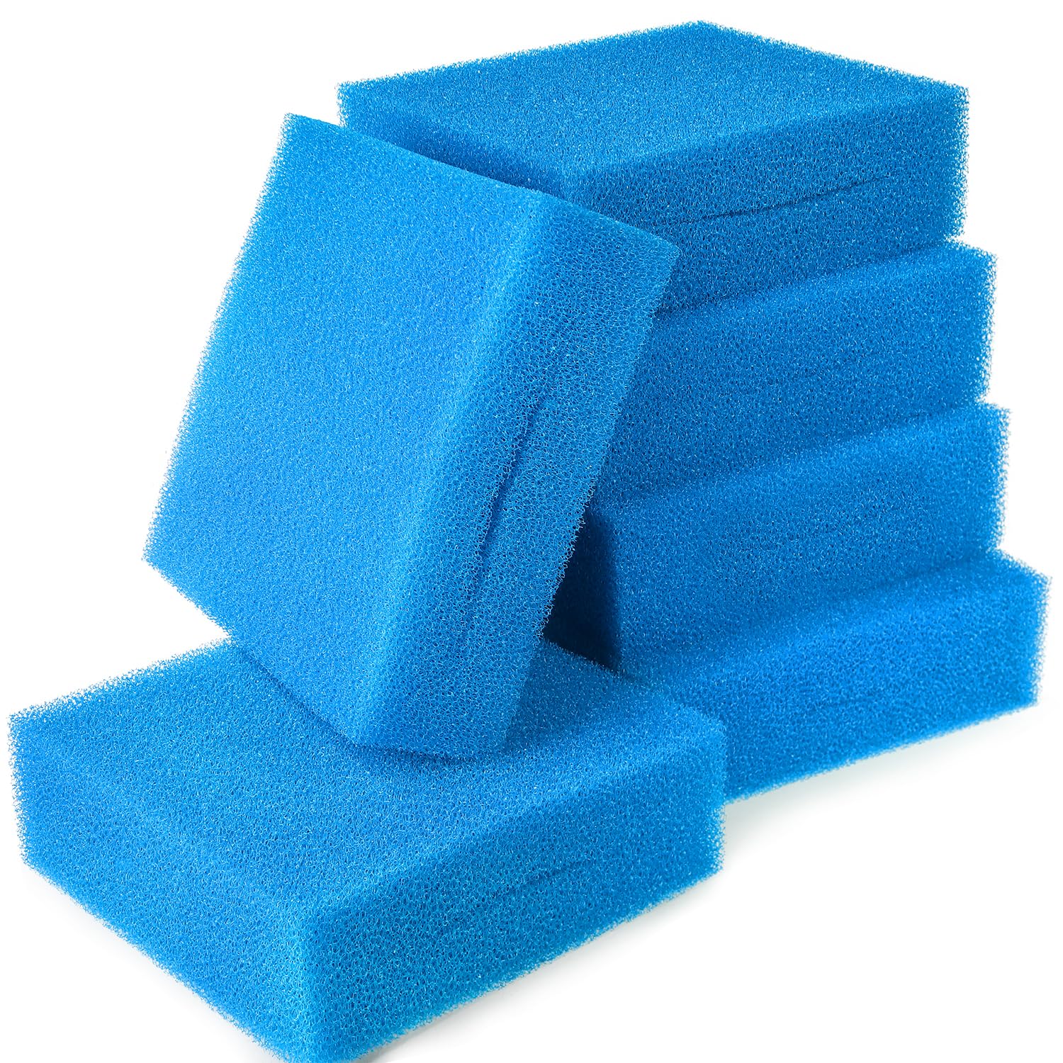 Compatible Remplacement Grossier Mousseux Filtration Eponge Convient pour Oase Biotec 5/10/30 (Paquet de 6)