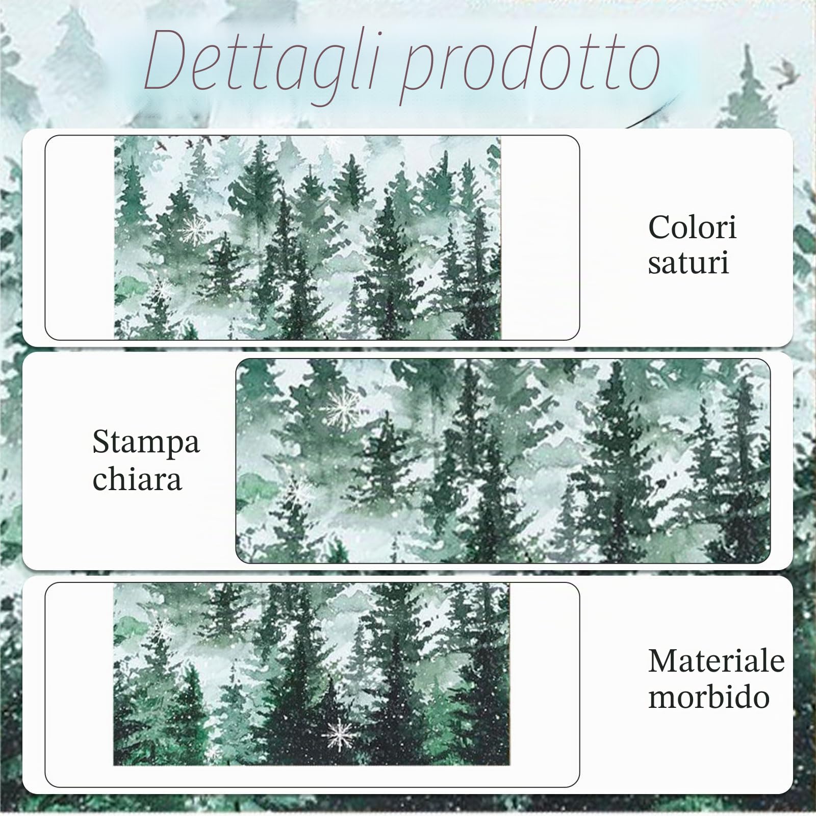 Kotkiddy 40 Pezzi Tavoletta Invernale Foresta Naturale Serviette di Carta 2 Strati Rustico Paese di Legno Serviette da Cocktail Monouso Serviette da Cena Serviette da FES
