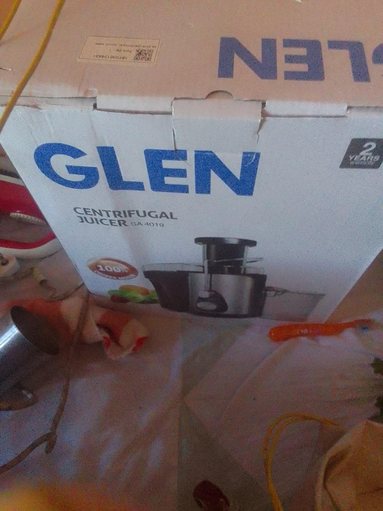 Glen Centrifugal Juicer Machine With Powerful Copper Motor 800 Watts