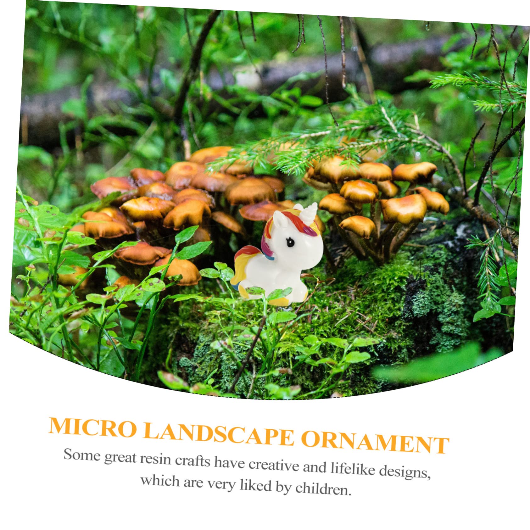 4 Stück Miniatur-Einhorn Figuren – Winzige Harz-Figuren Für Deko, Terrarium & Geschenke – Zufällige Stile