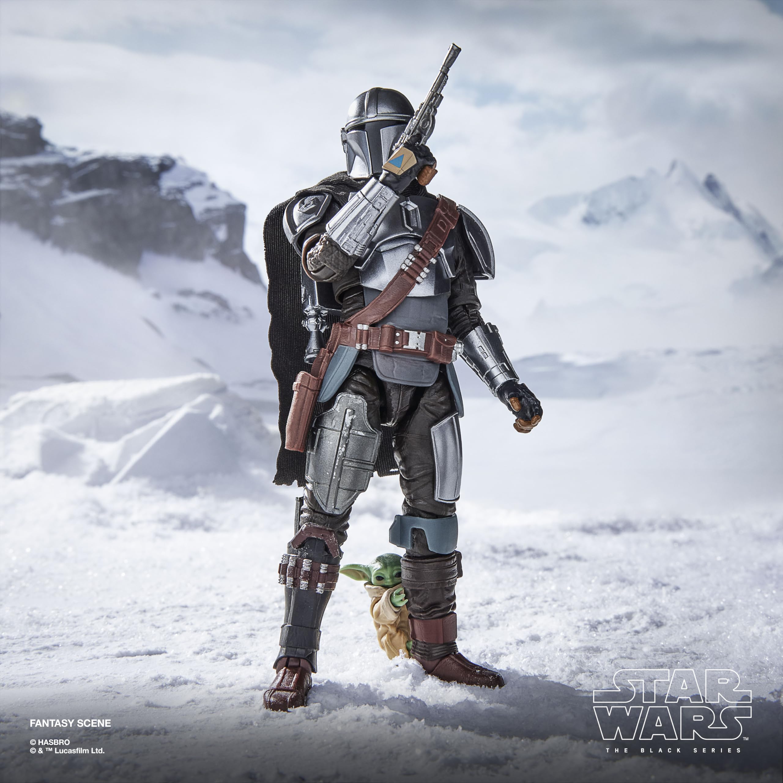 STAR WARS Boneco colecionável The Black Series The Mandalorian
