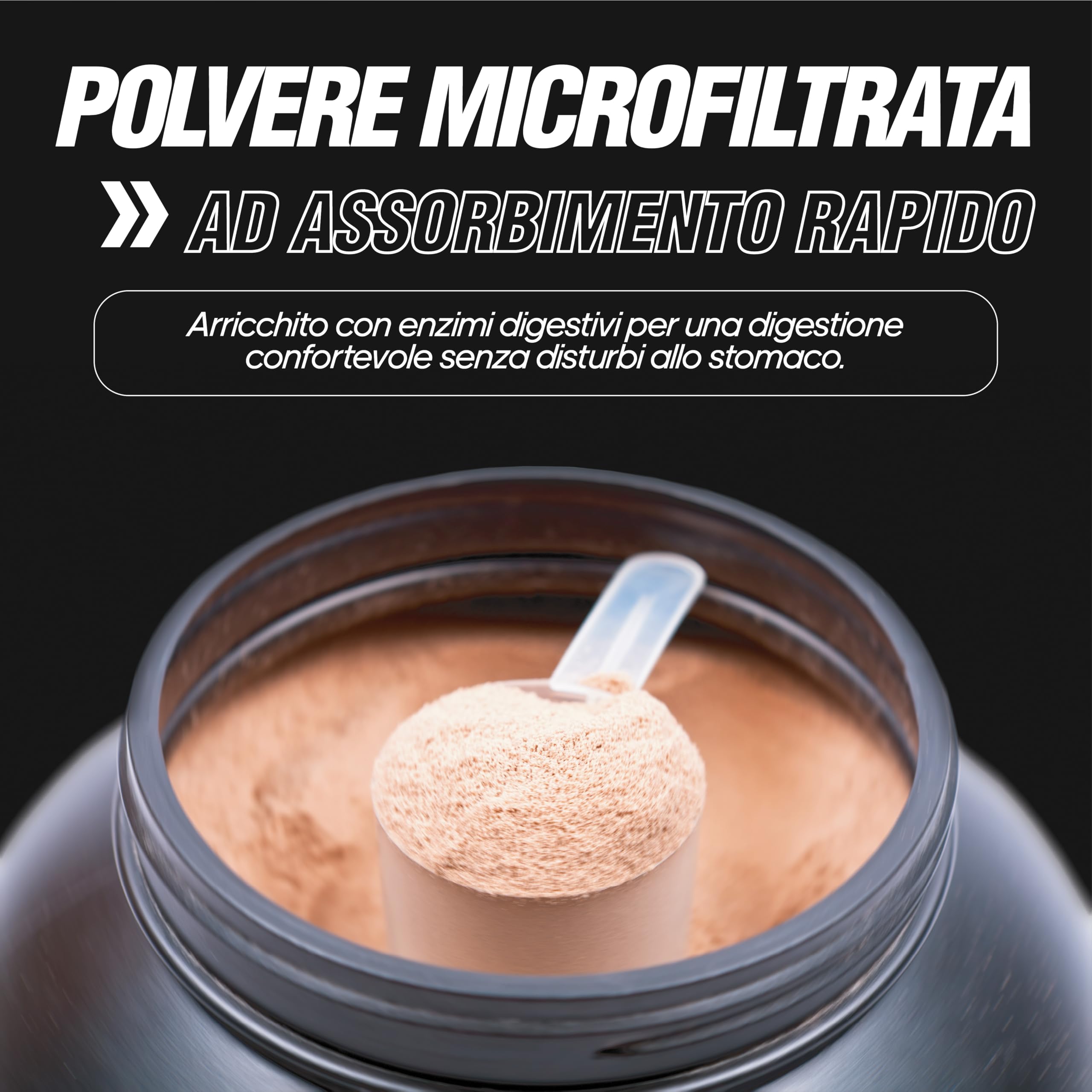Farma Fusion Proteine del Siero del Latte con Collagene e Magnesio | 43 Grammi di Proteine pure per dose | Aumenta la massa muscolare | Protegge e lubrifica le articolazioni | 1000 g Cioccolato