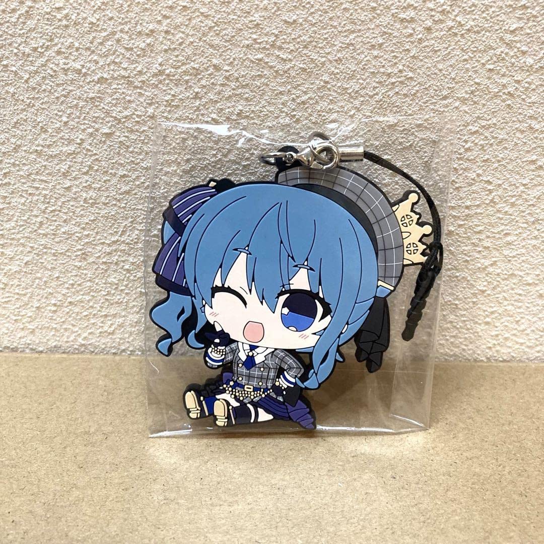 Amazon.co.jp: ホロ ライブ ぺたん娘 ラバーストラップ 星街すいせい 