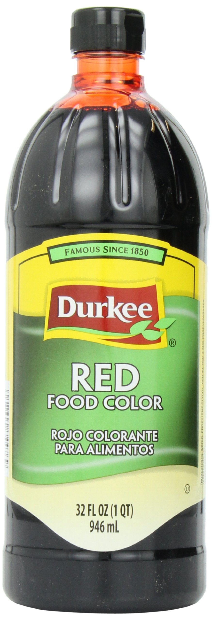 Durkee Food Color, Red, 32-Ounce