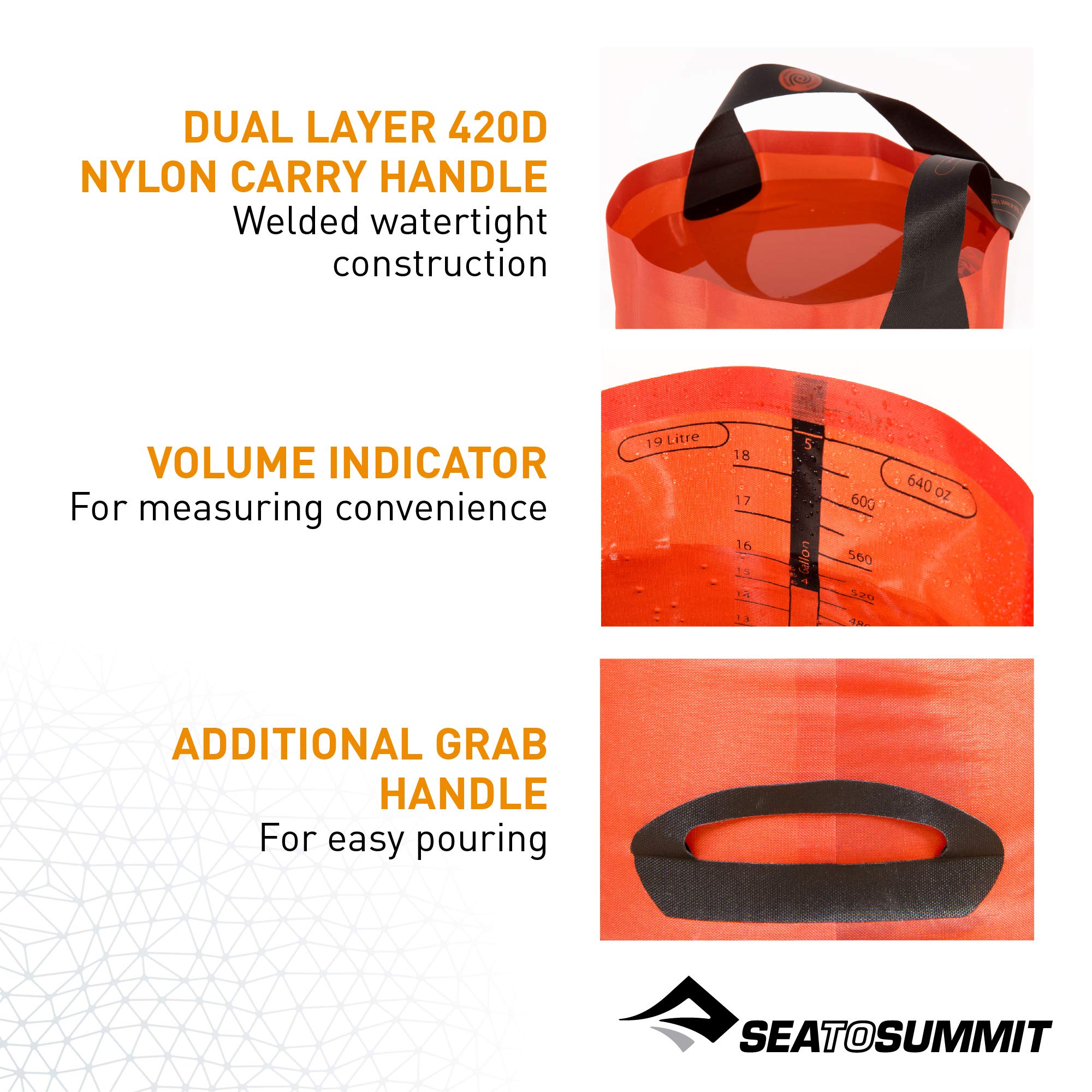 SEATO SUMMIT Składane wiadro 20 l