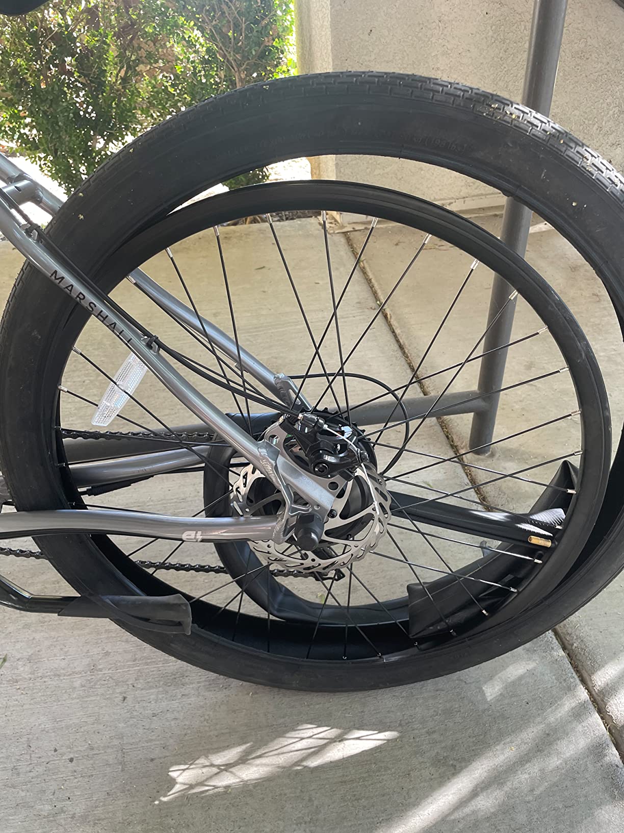 76/mo Finance Schwinn Marshall Adult Electric Hybrid Bike, StepThru