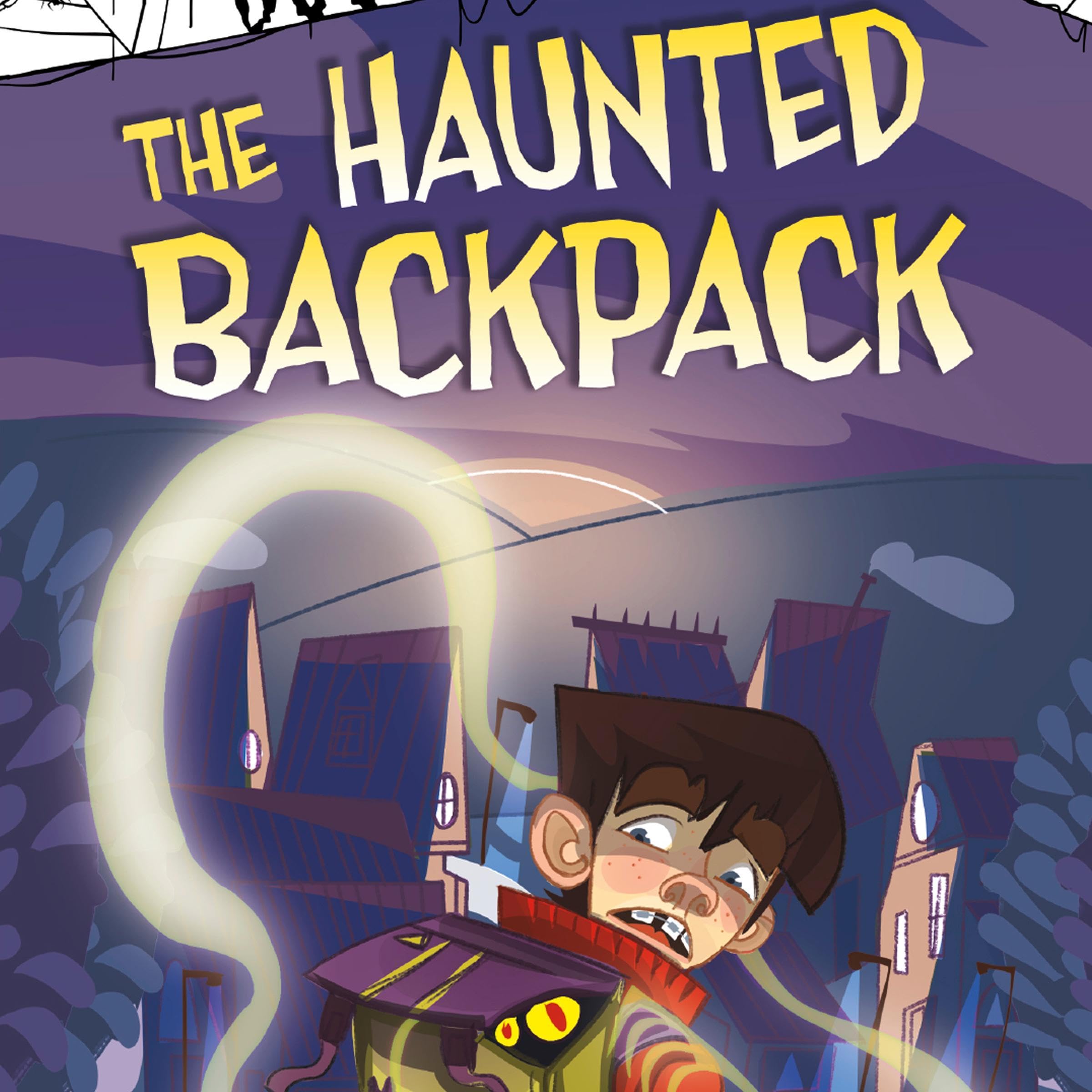 Cover art for The Haunted Backpack