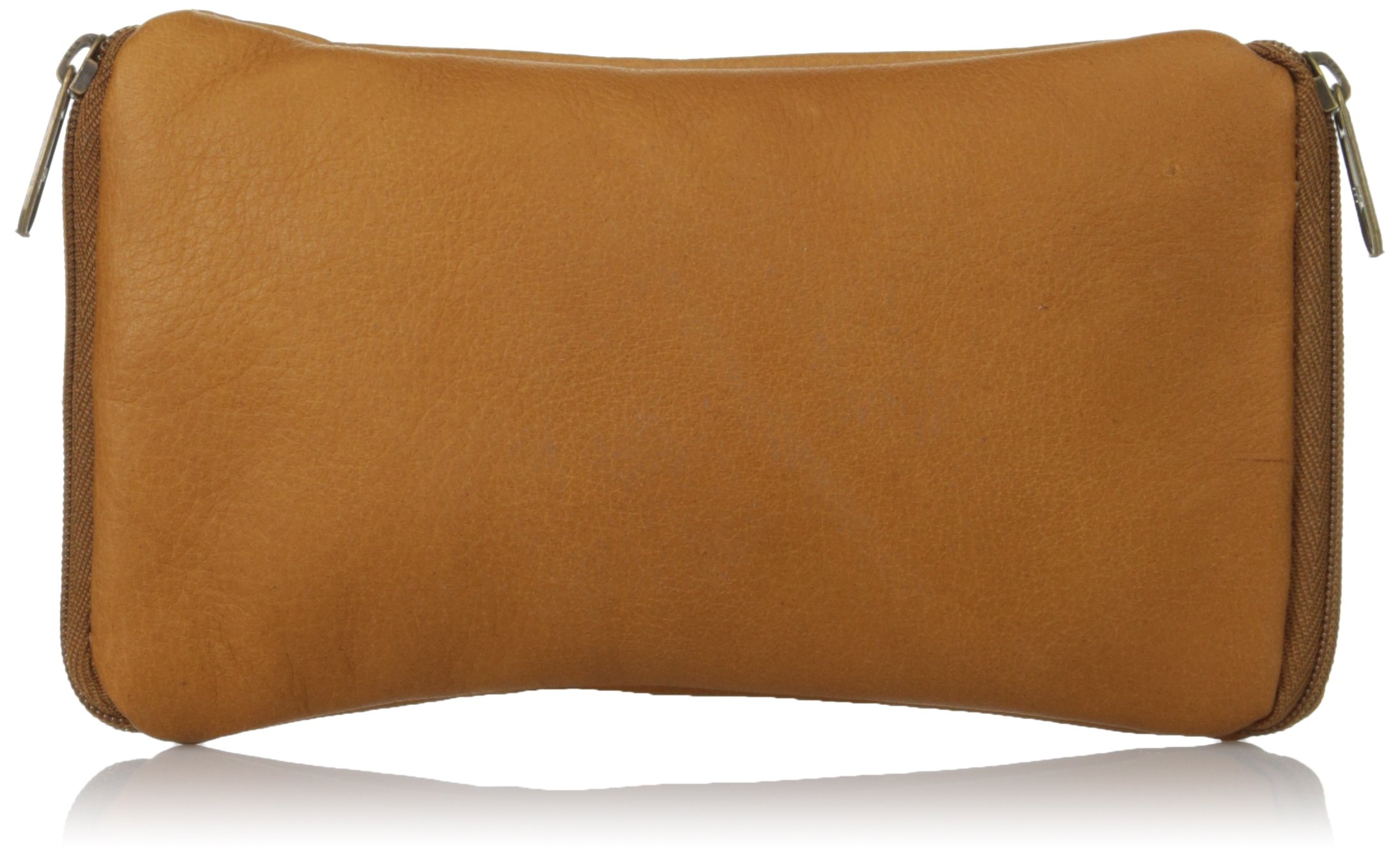 David King &amp; Co. Double Eyeglass Case, Tan, One Size