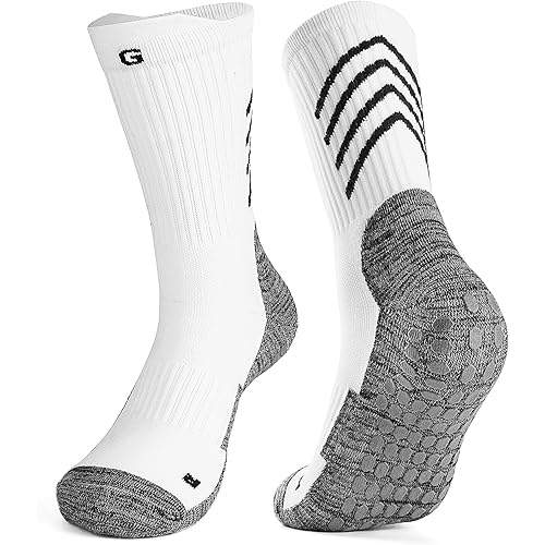 2.0 Non-slip Athletic Socks Men Women Grip Football Socks Yoga Running…