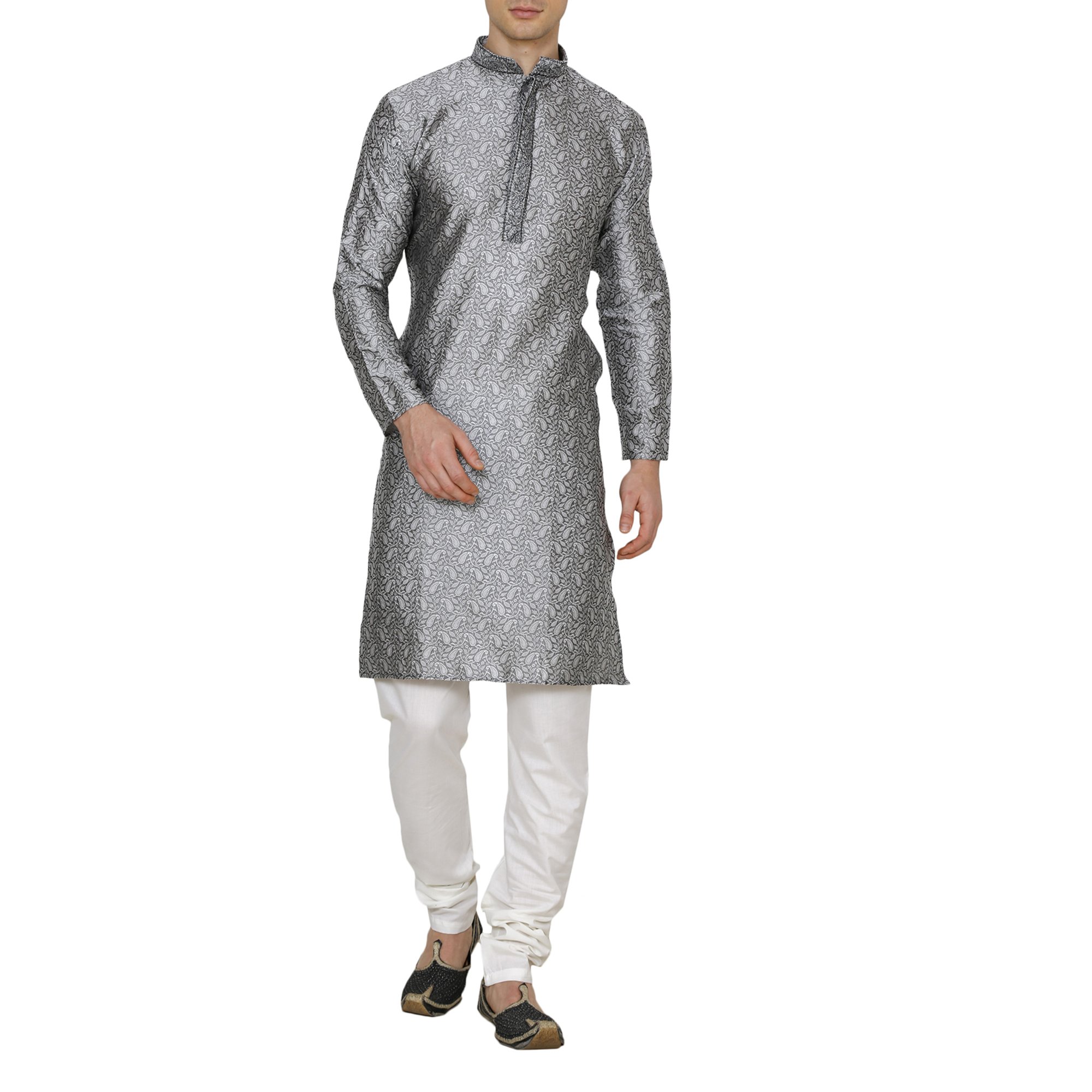 Buy ROYAL KURTA MENS JACQUARD SILK KURTA PYJAMA Online at Low Prices in India