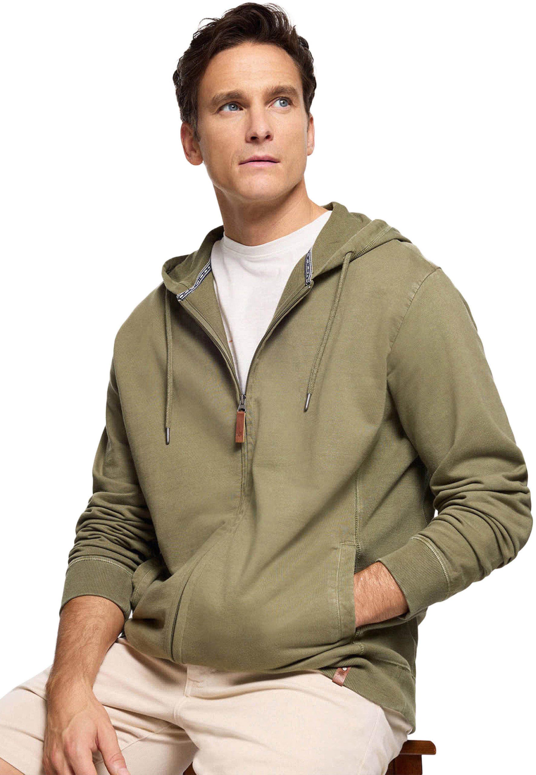 KOALA BAY | Wilbur | Sudadera Hombre Caqui con Capucha | Sudadera con Cremallera Casual | Ropa Cómoda de Uso Diario | Moda Hombre