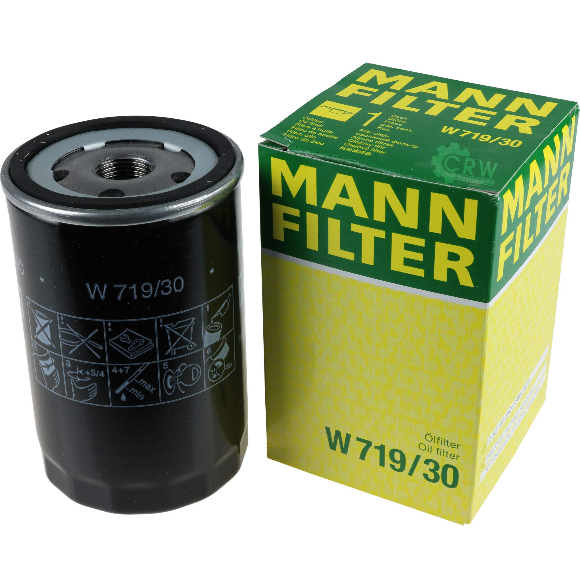 Pacchetto di ispezione pacchetto di manutenzione filtro con 5 l 0W-30 olio motore LongLife 3 FE, filtro dell'olio, filtro dell'aria abitacolo (carbone attivo) vite di scarico dell'olio