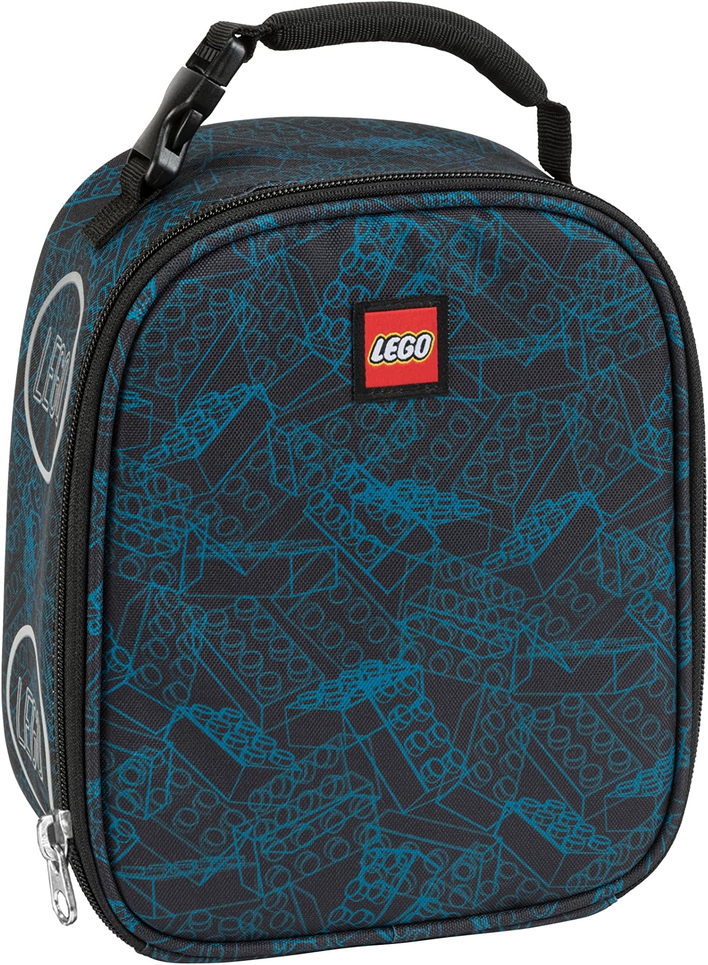 Room Copenhagen, LEGO Iconic Lunch Box BPA, Phthalate, and PVC Free 6.7 x 5.3 x