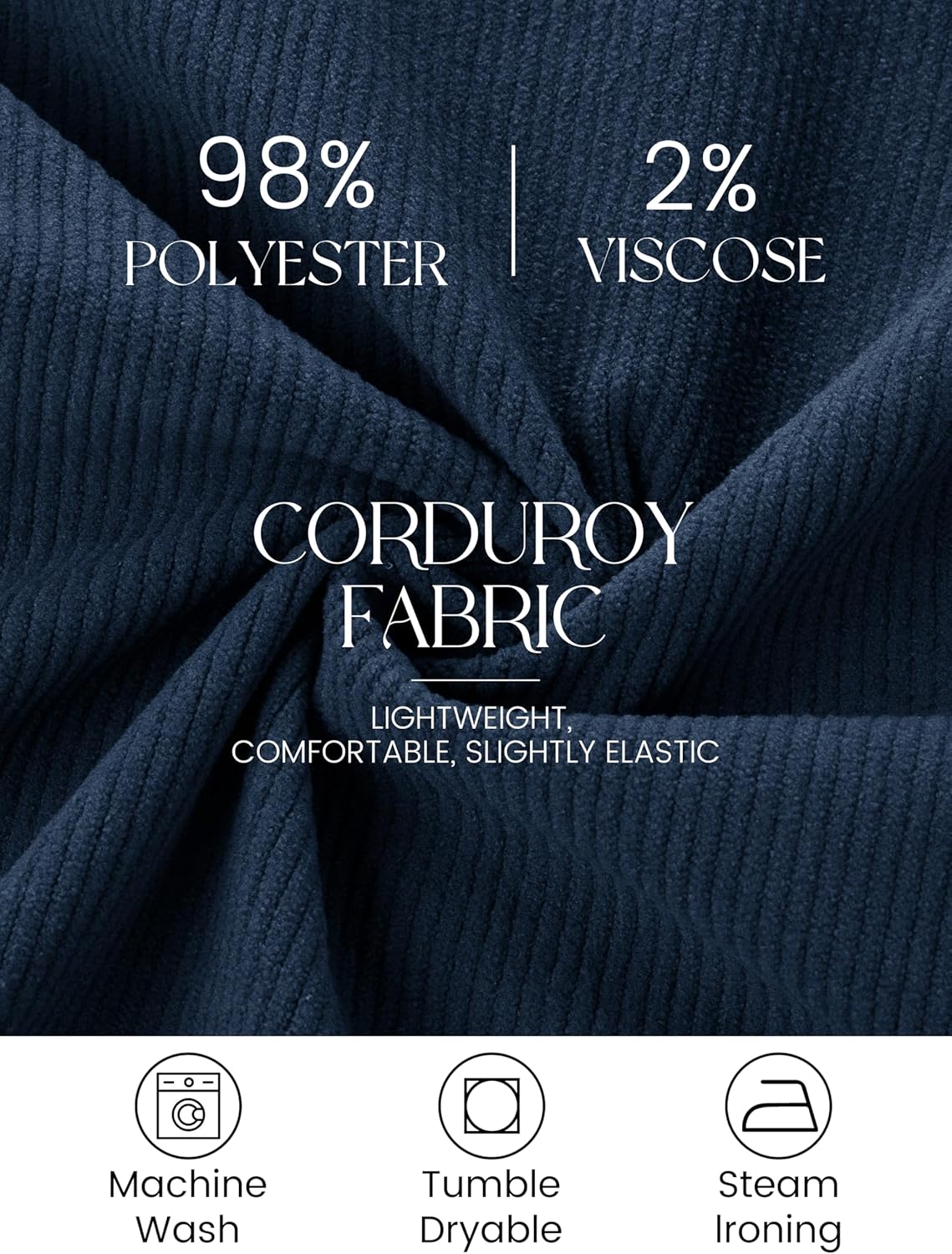 Kate Kasin Women Corduroy Skirt Mini Pencil Skirt Elastic High Waist Skirt with Pockets 2025 - Image 4