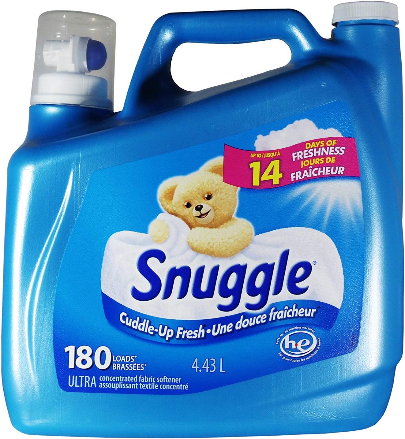 Snuggle Fabric Softener, 180 Load/150 Fluid Ounce