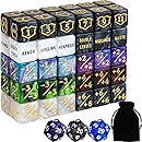 63 Pieces Abilities Keyword Counter Dice Bulk MTG Dice Counters Set Magic Plus 1 Li...