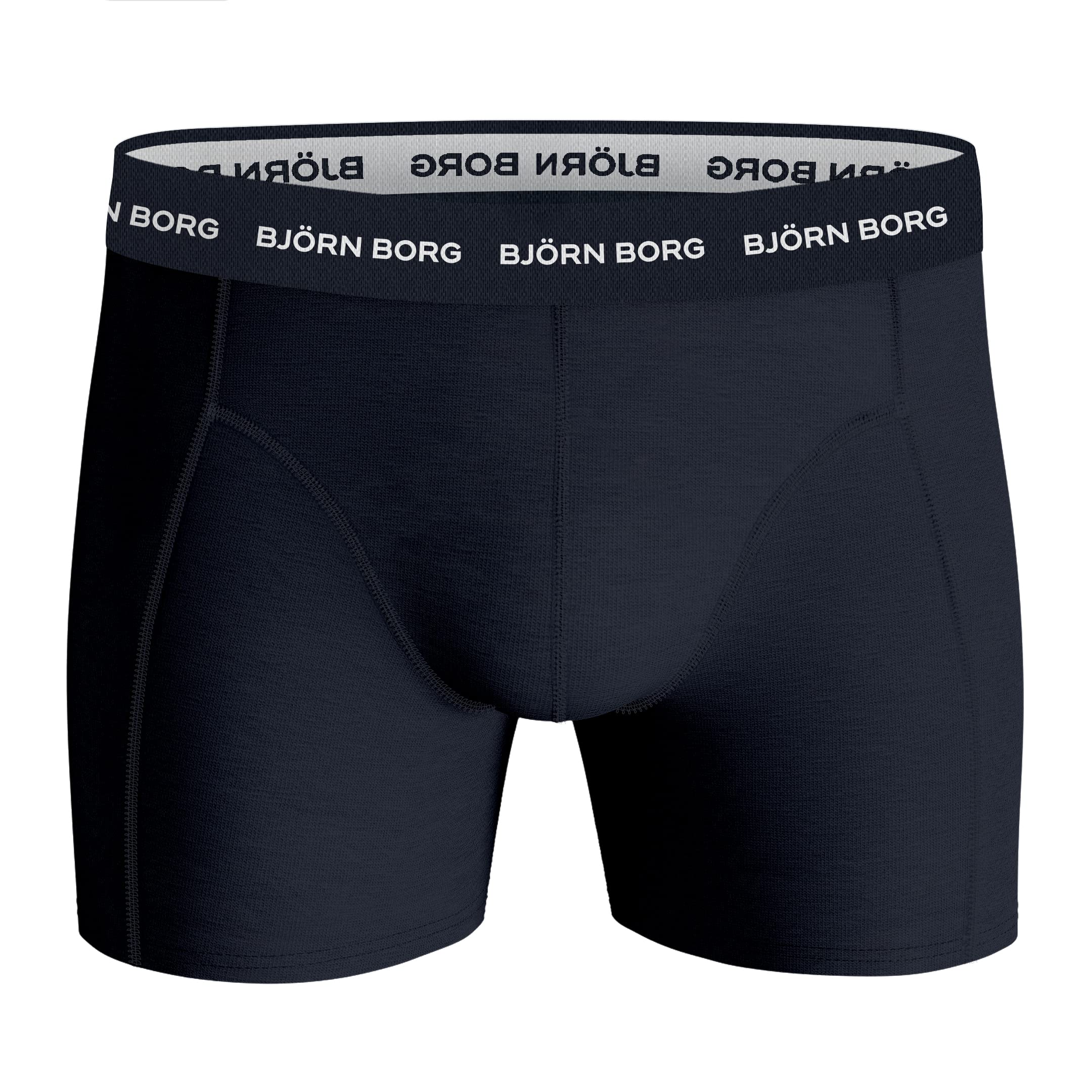 Björn Borg Herren Boxershorts 5er Pack - Pants, Cotton Stretch, Logobund