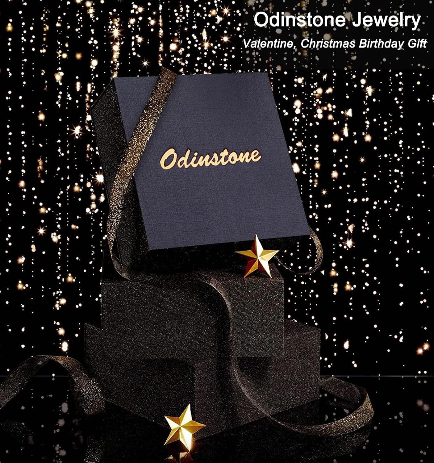 Odinstone 925 Sterling Silver Norse Viking Runes Hoop Earring Celtic Knot Earrings for Men Women Hypoallergenic Huggie Hoops Jewelry Gift - Image 7