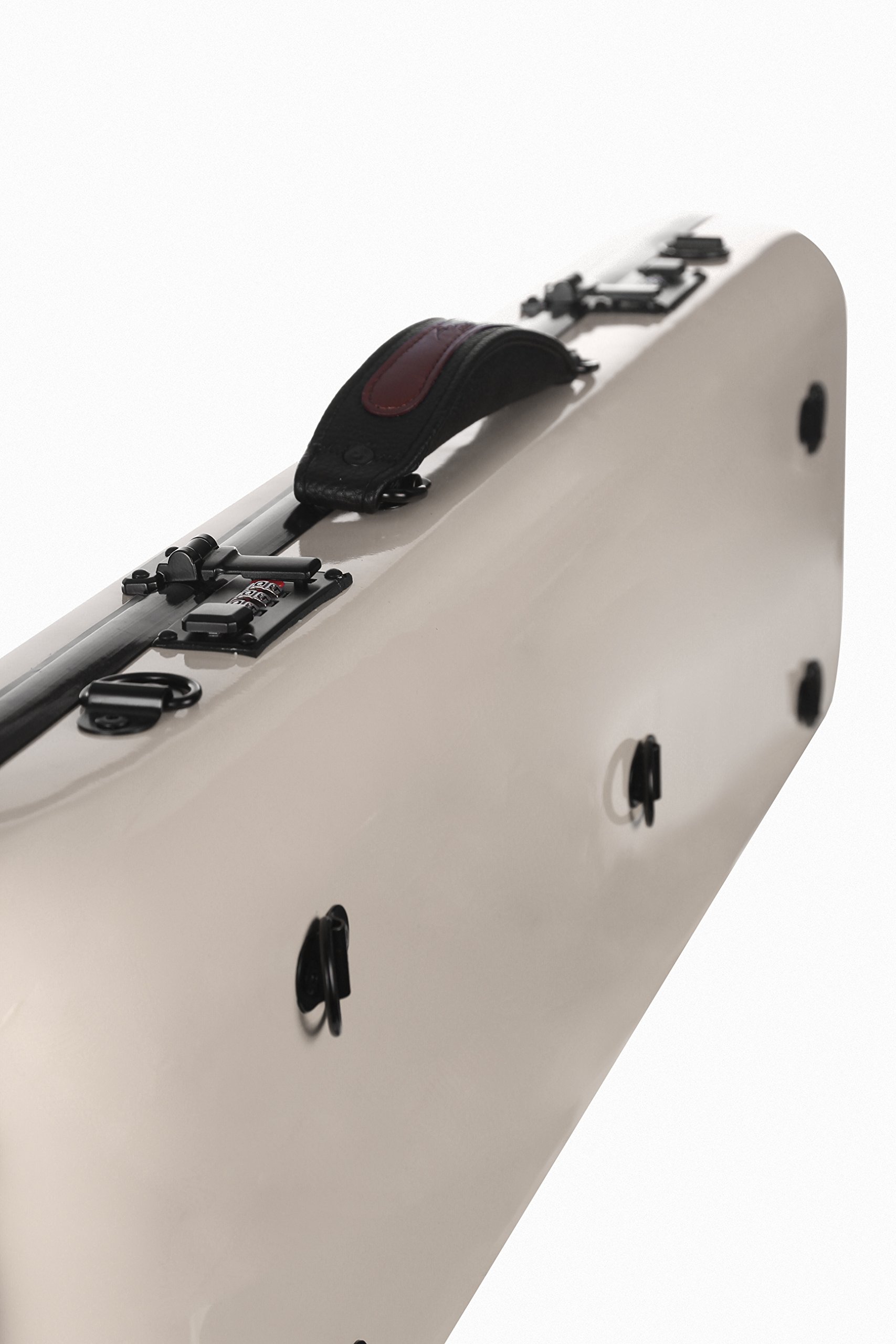 M-Case Custodia per Violino Fiberglass Safe Oblong 4/4 perla borsa musicale