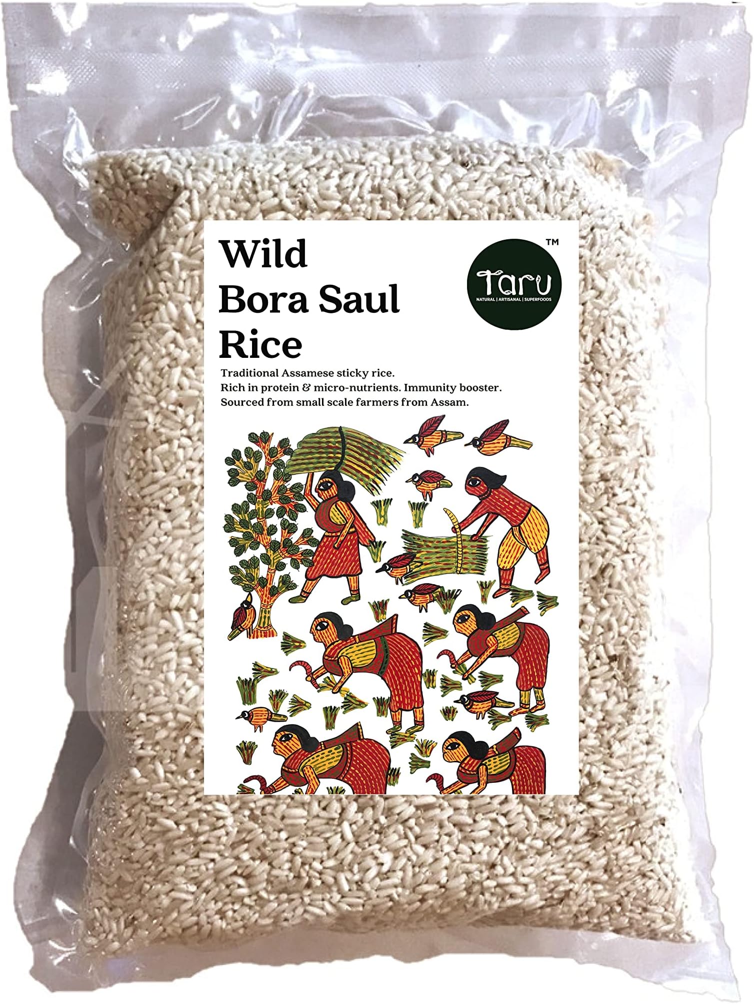 Assam Bora Saul White Sticky Rice | Glutinous | Unpolished (1)
