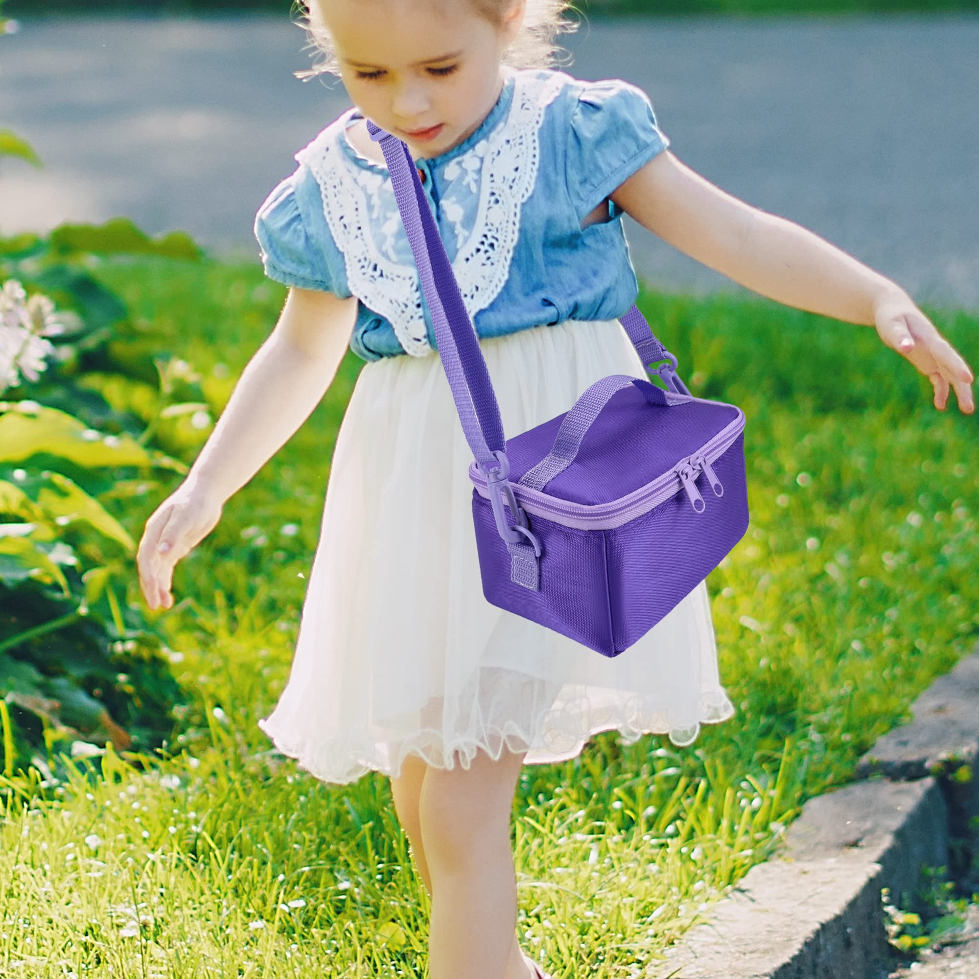 Annmore Bolsa para FABA Relatastorie Funda de Transporte Personajes Sonores, Morado