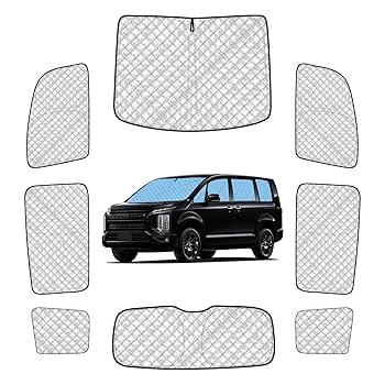 デリカD5 エコ サンシェード 日除け 1台分 10枚フルセット 車中泊 三菱 楽天市場】三菱 デリカ D:5 前期 後期 エコ サンシェード 日除け