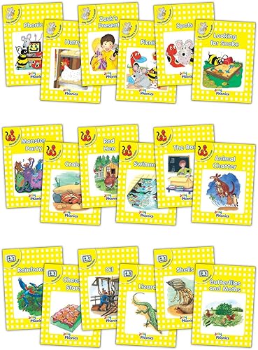 Jolly Readers Level 2 Complete Set (18 books): In Precursive Letters (British English edition)