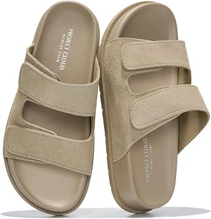 Trendy Adjustable Sandals For Women Slides for Womens With Soft Insole