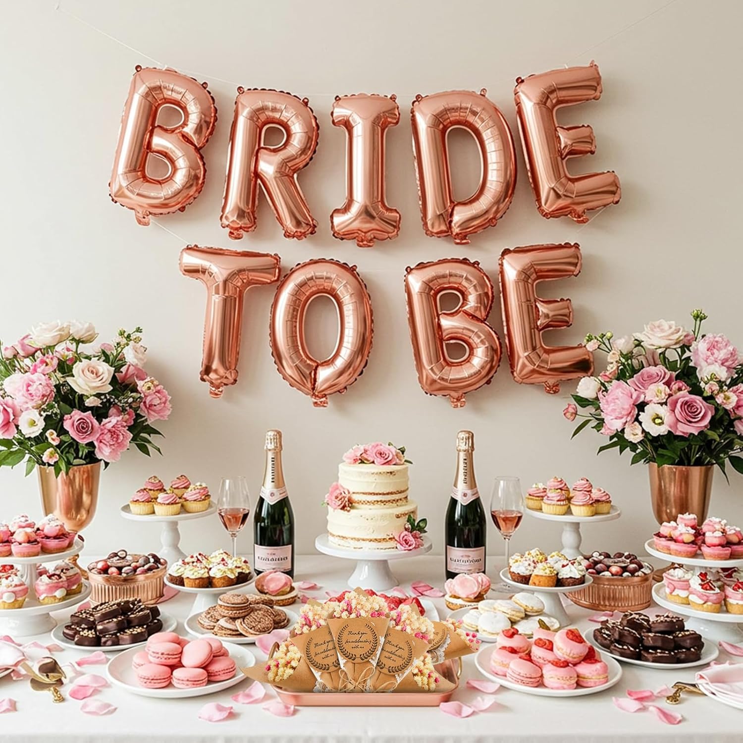 30 Pcs Mini Dried Flower Bouquet Magnet Bulk Wedding Baby Shower Flower Party Favors for Guests Natural Dried Flowers Bundle Mother's Day Graduation Home Decoration DIY Crafts Gifts