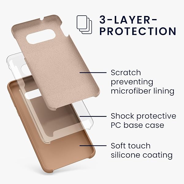 kwmobile Housse Compatible avec Samsung Galaxy S22 Plus Coque - Housse de téléphone Protection Souple en TPU Silicone - Cappuccino - 2