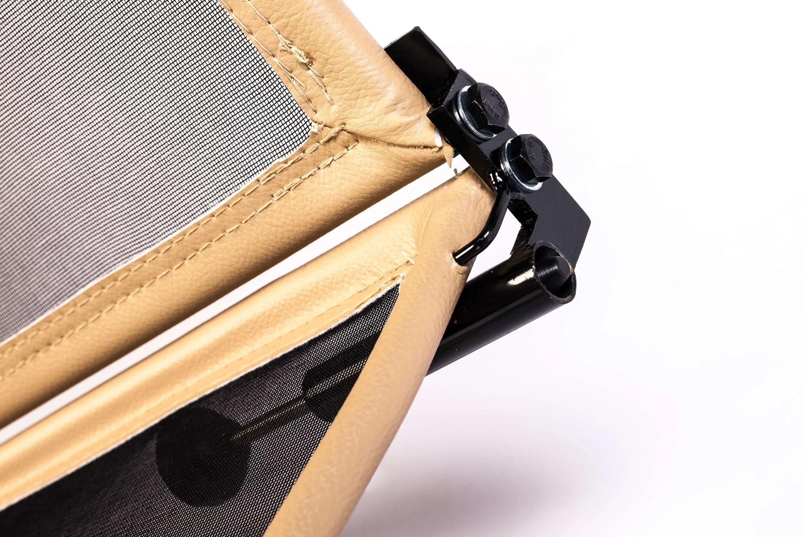 Deflector de Viento para Audi A5 Descapotable (2009 en adelante) - Plegable - con Cierre Rápido - Beige | Deflector de Viento | Deflector de Aire | Parabrisas para descapotable