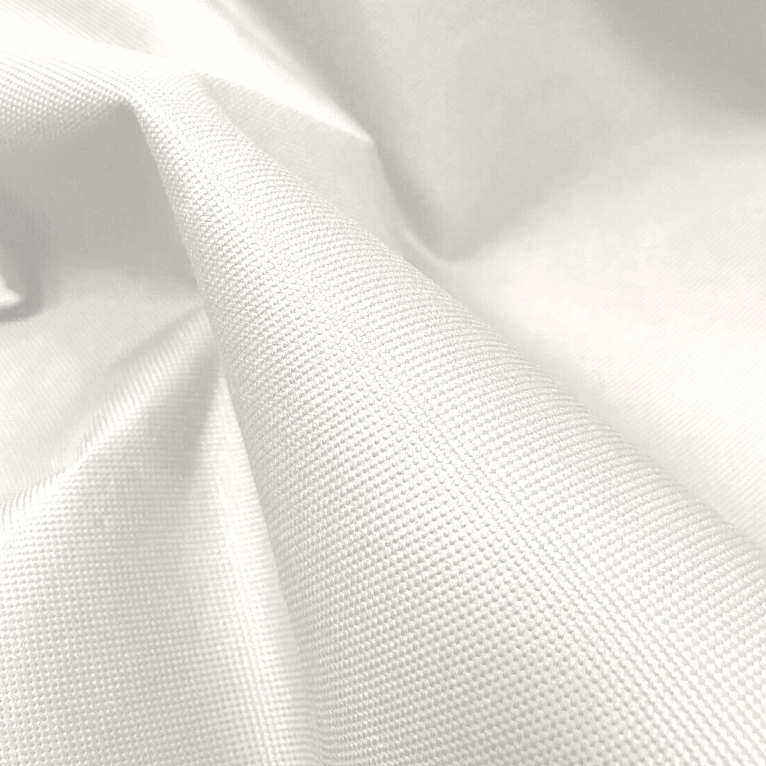 A-Express Pesado 600D Tela Gruesa Lona Impermeable al Aire Libre Cubrir Material Vendido por el medidor - 5 Metro (500cm x 150cm) Blanco