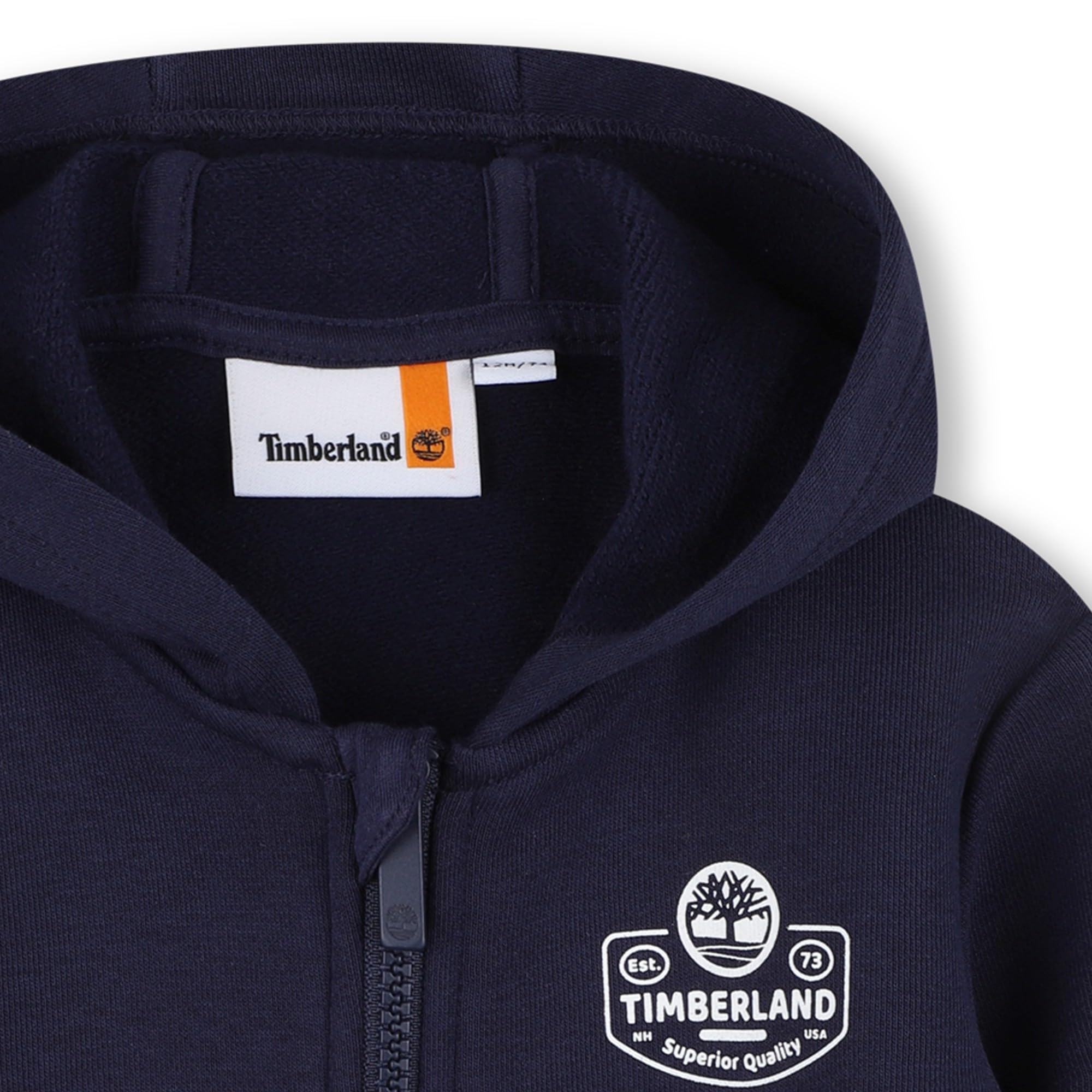 Timberland Sweter chłopięcy typu kardigan, T60596, Indygo niebieski, 2 Lat