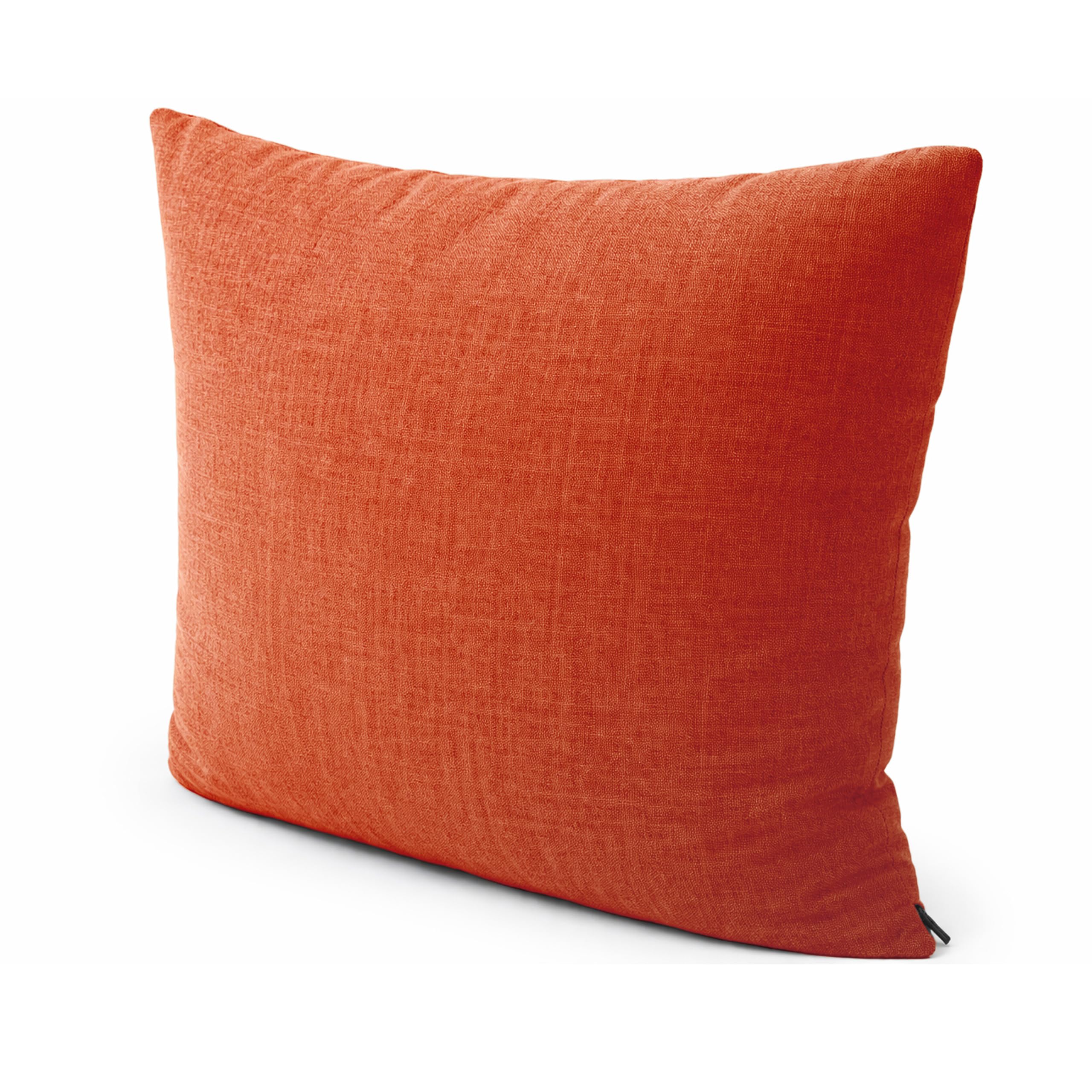 POKAR Euro Pallet Quilted Pillow - Decorative Cushion 40 x 40, Garden Pillow, Garden Sofa, Patio, Orange