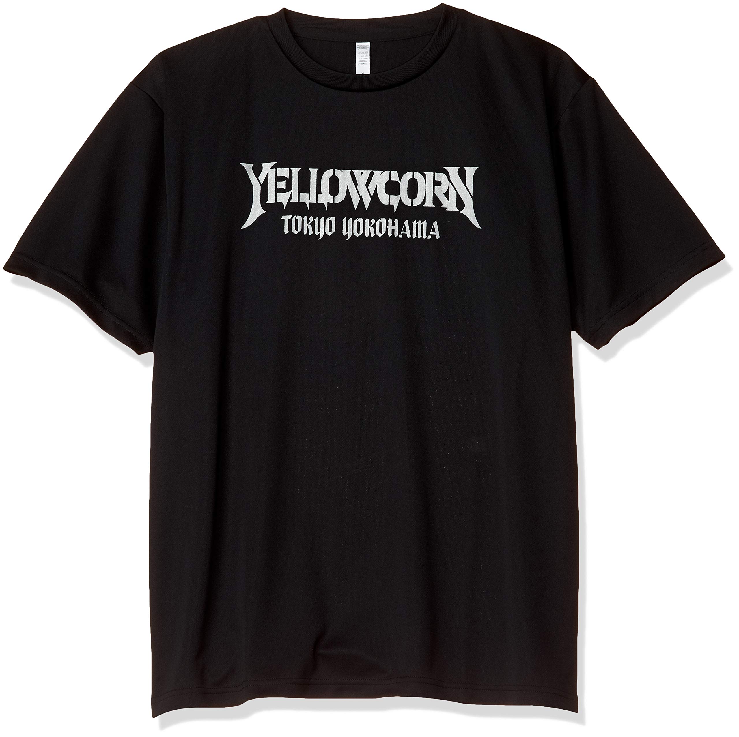 Amazon | [イエローコーン] TシャツYT-016-BK/SV-3L YT-016-BK/SV-3L