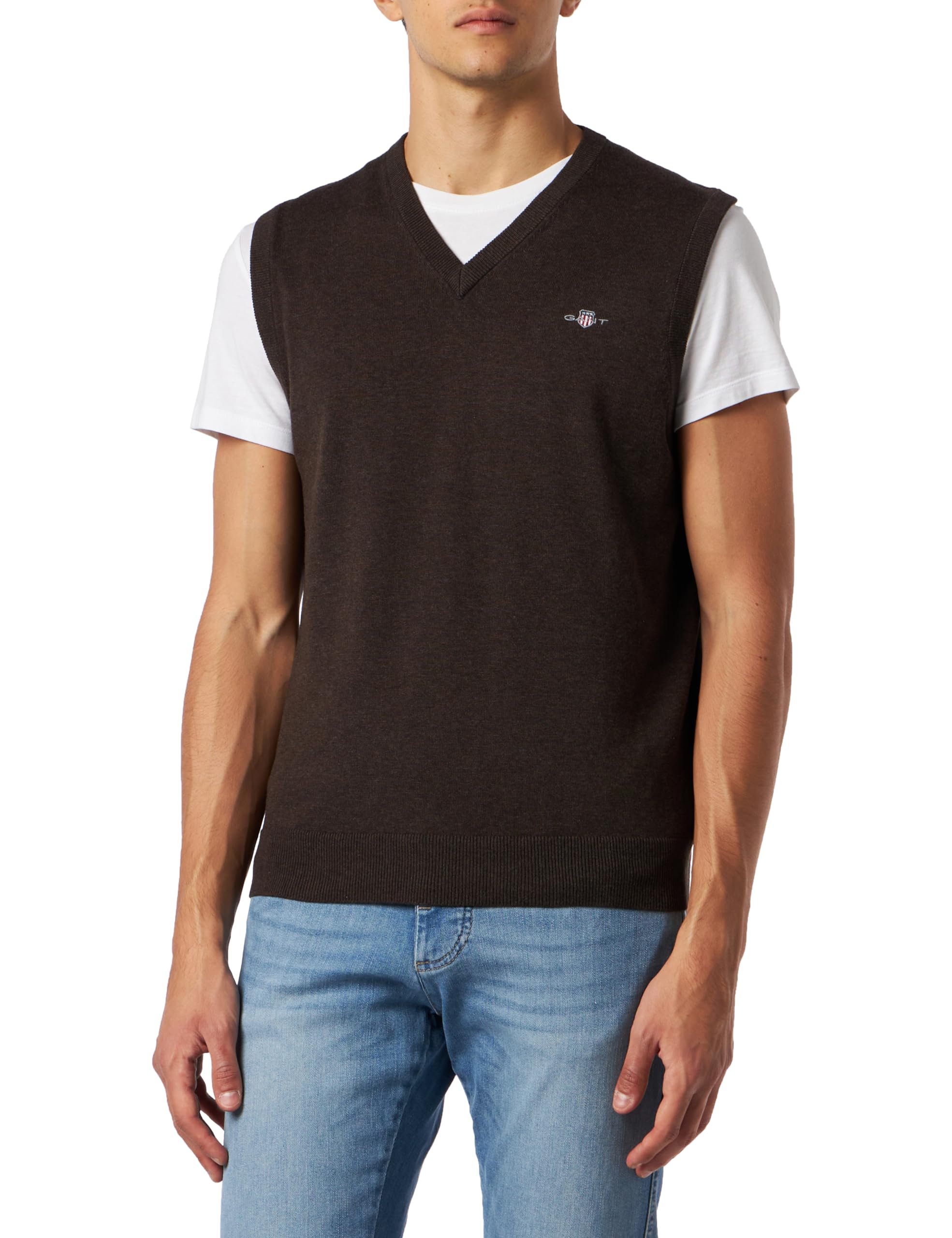GANT Classic Cotton Slipover Maglione Uomo
