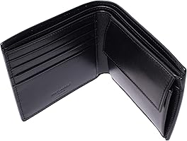 SAINT LAURENT 黒 二つ折り財布 サンローラン SAINT LAURENT 二つ折り長財布 レディース 長財布