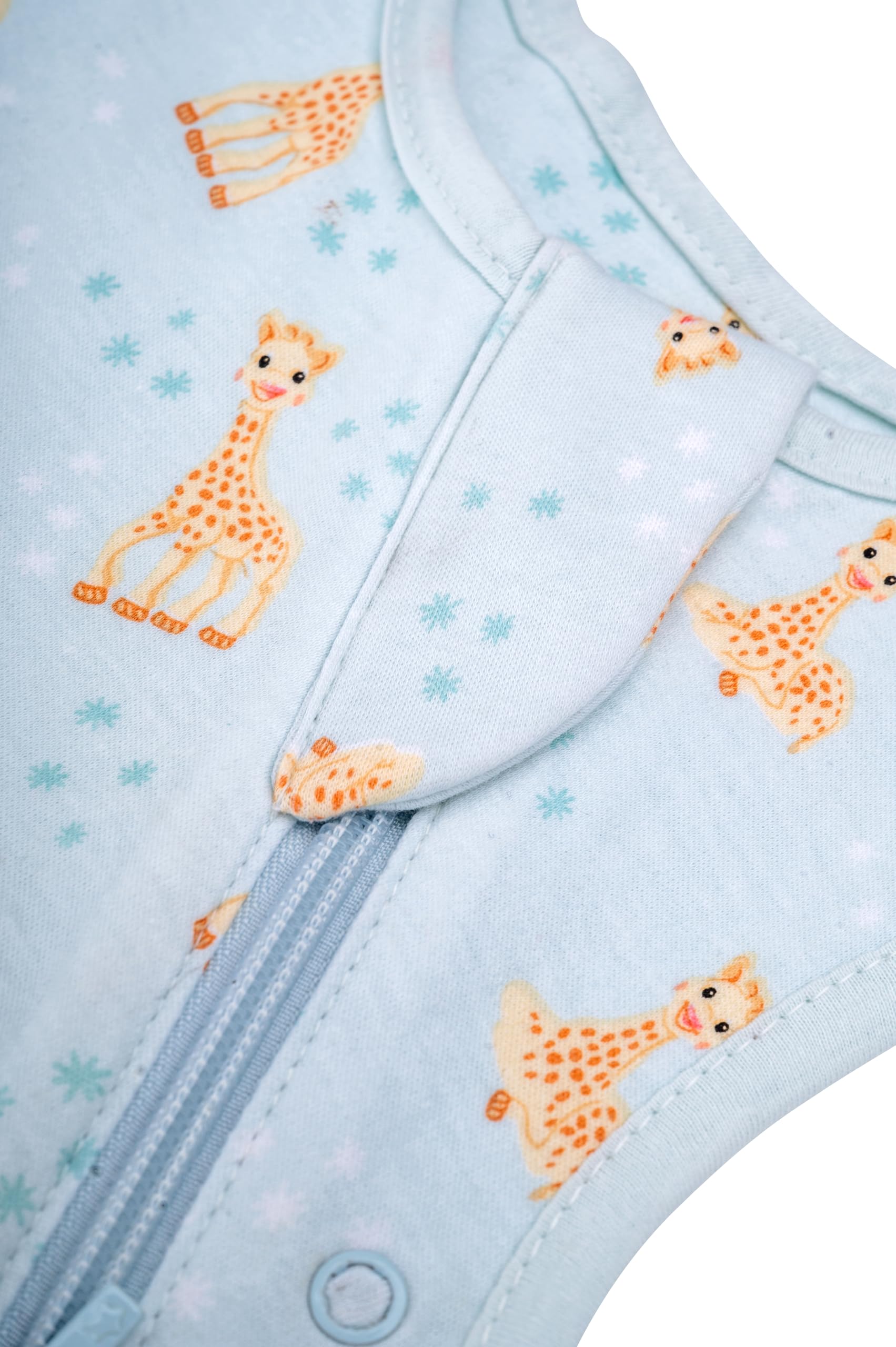 BlissSac Baby Schlafsack 1.0 TOG – Bio-Baumwolle – Ärmelloser Schlafsack für Babys 0–36 Monate