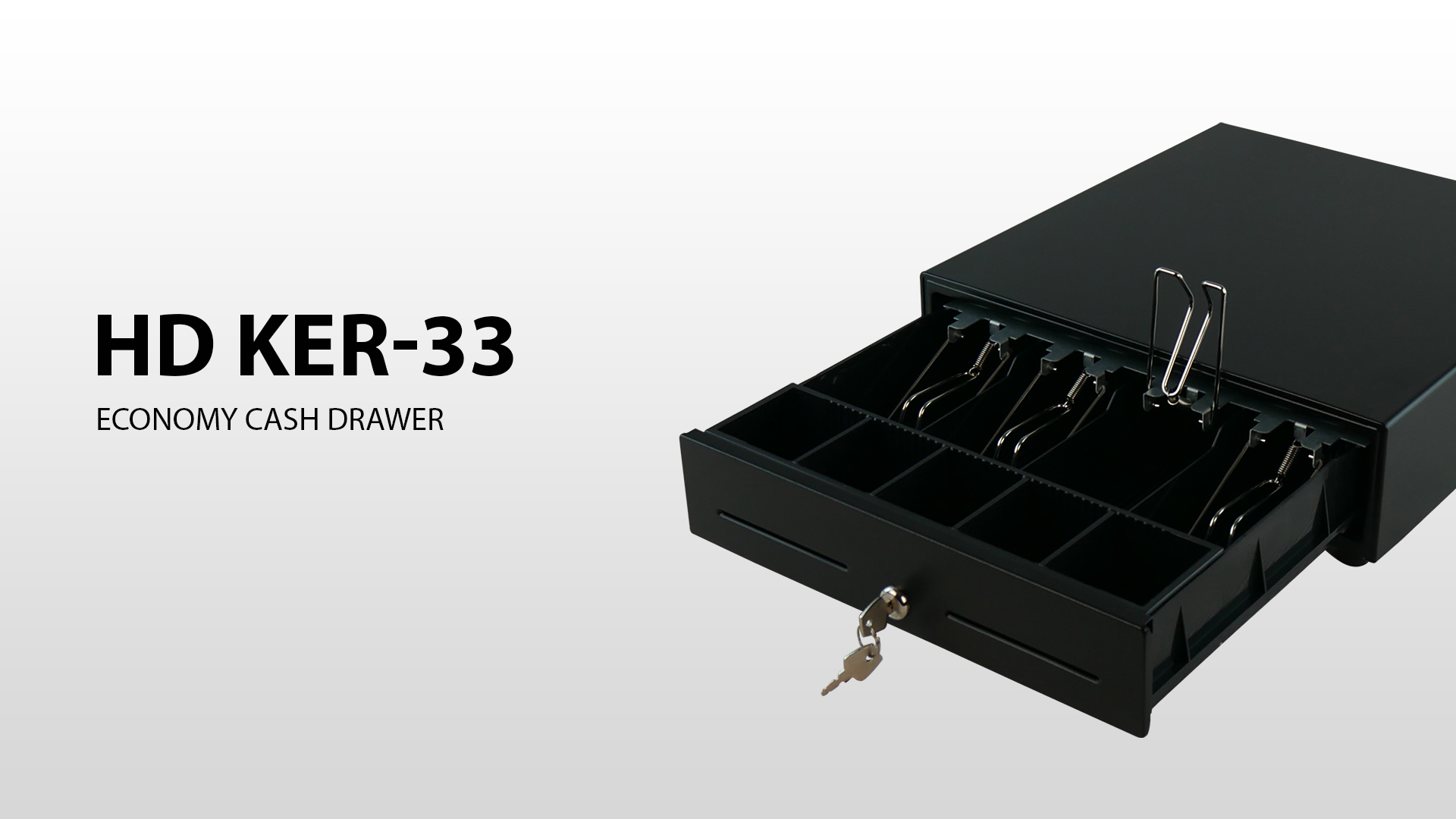 Cassetto Portavalori Per Registratore Di Cassa - HDWR HD-KER33, Acciaio, Con Compartimenti Monete E Banconote - Foto 4