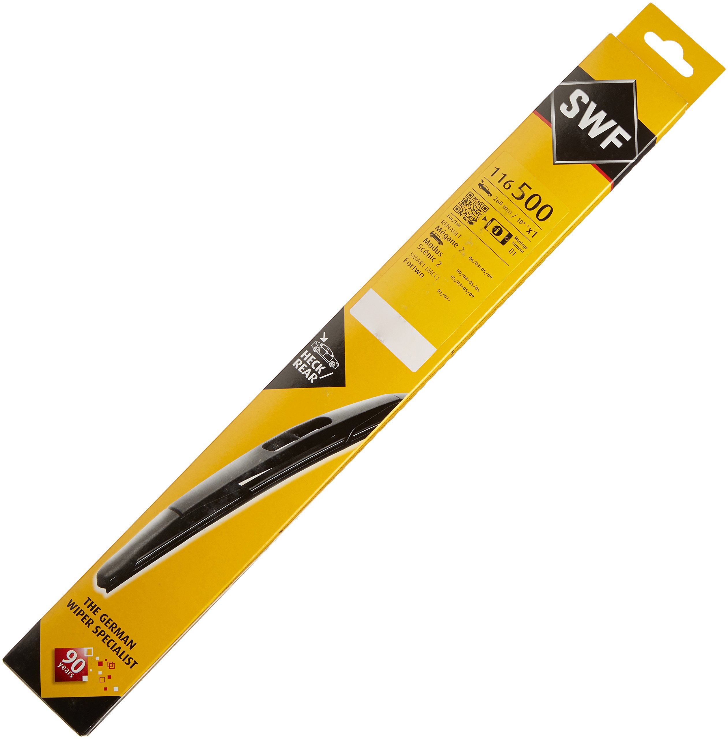 Valeo SWF Das Original Rear Arka Silecek Dacia Dokker (2012-2021) (260 MM) 116500