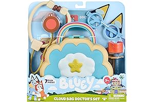 Bluey Cloud Bag and Doctor Check Up Set